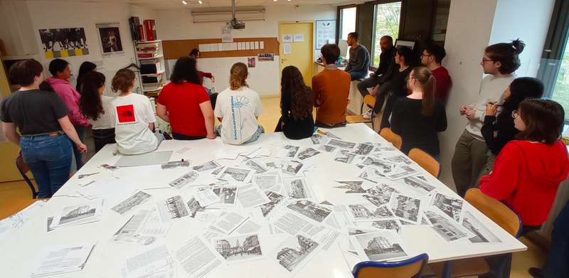 Concertation travail maquette avant realisation