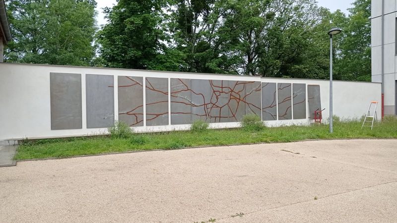 Fresque mur ensemble