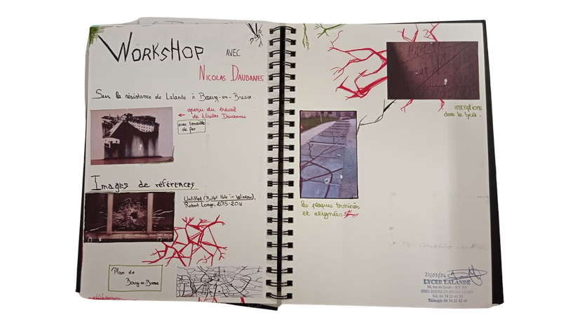 Workshop Daubanes double page